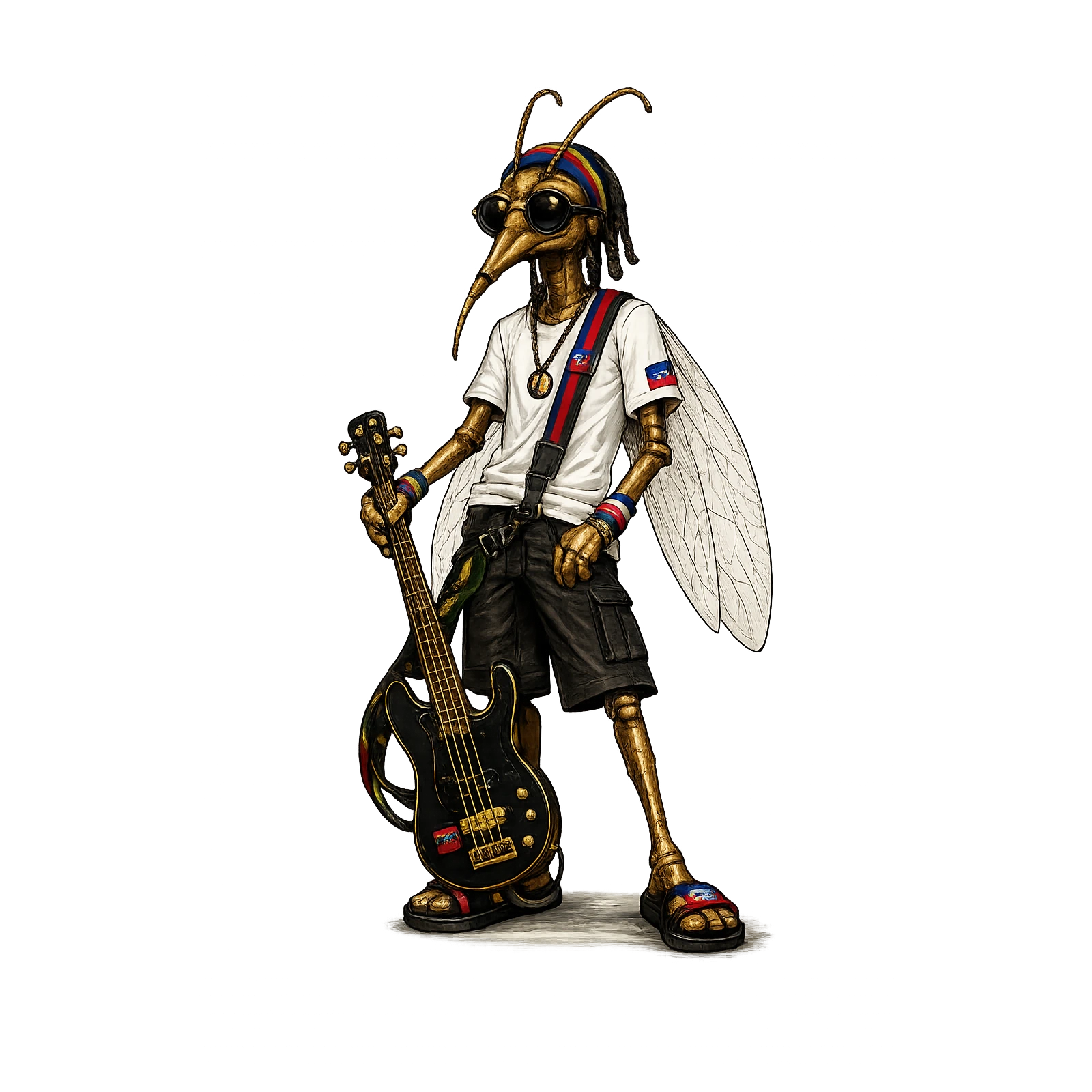 Hippie — Reggae Bugs character