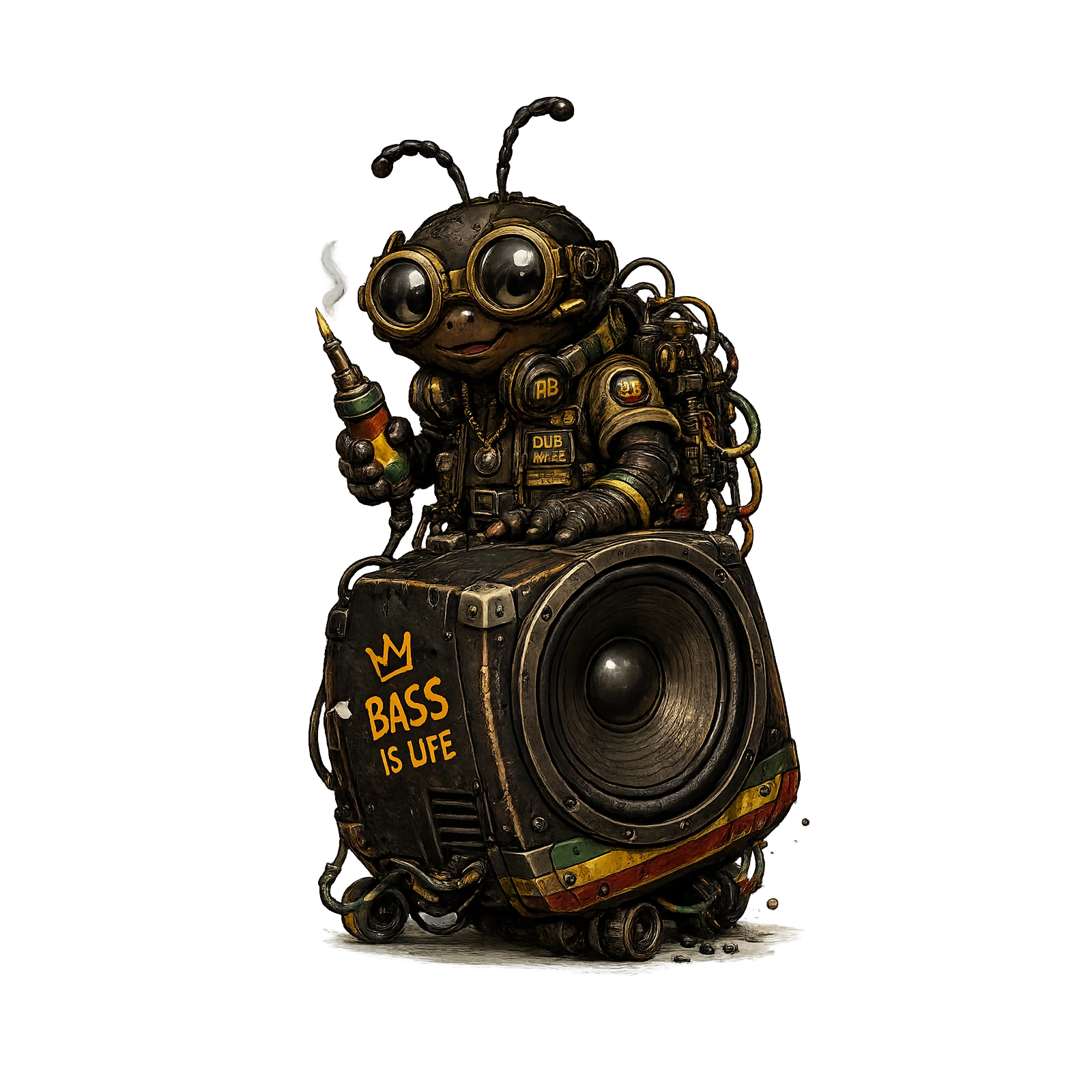 Dingy — Reggae Bugs character