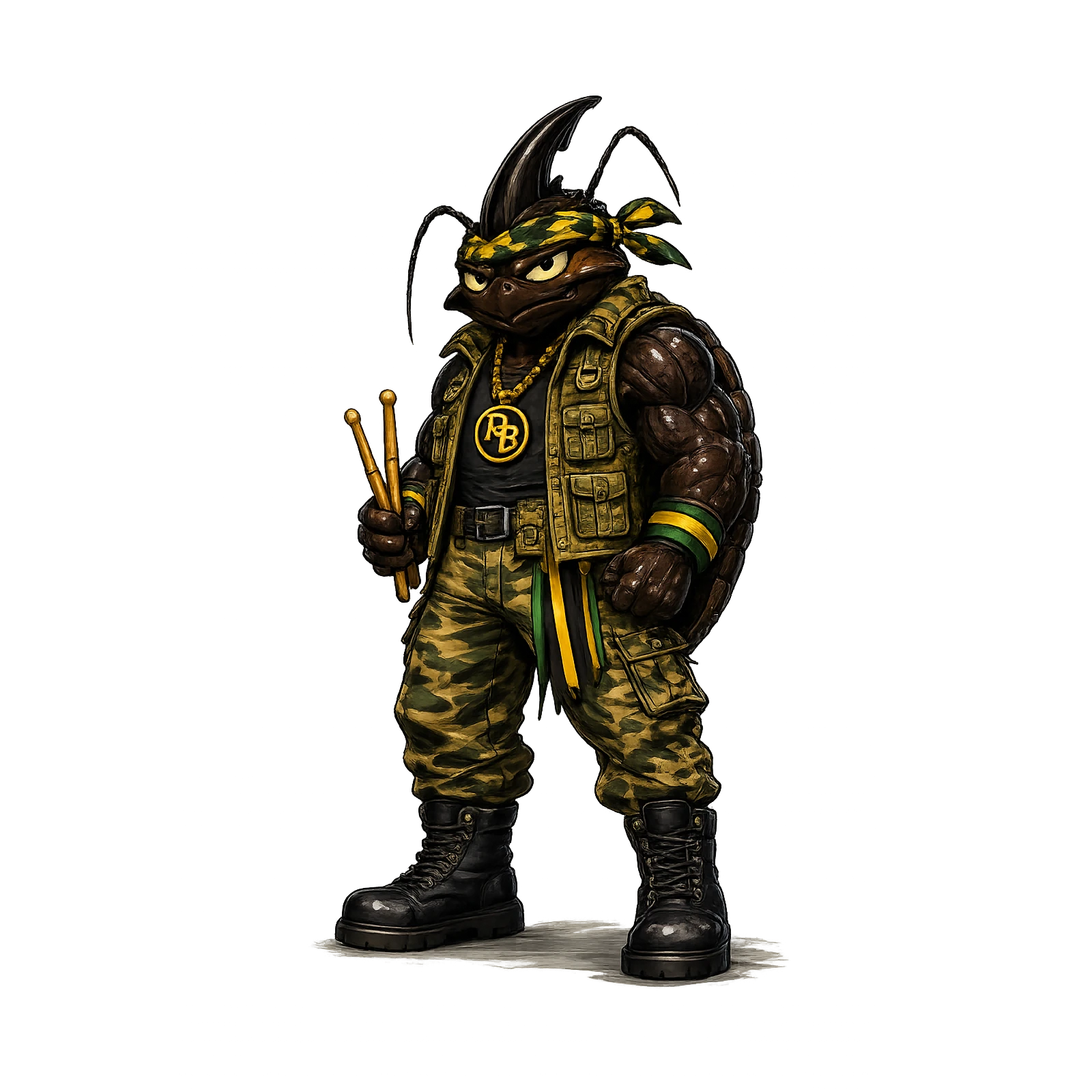 Energizer — Reggae Bugs character
