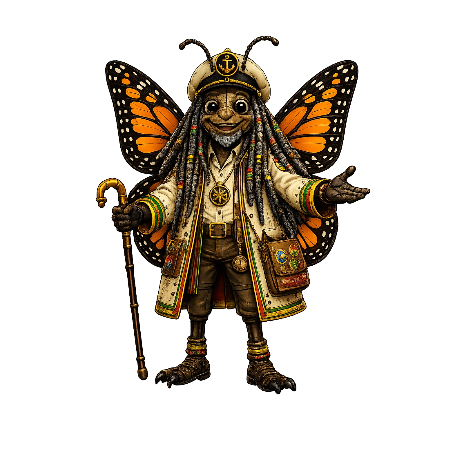 Captain Big Ship — Reggae Bugs character