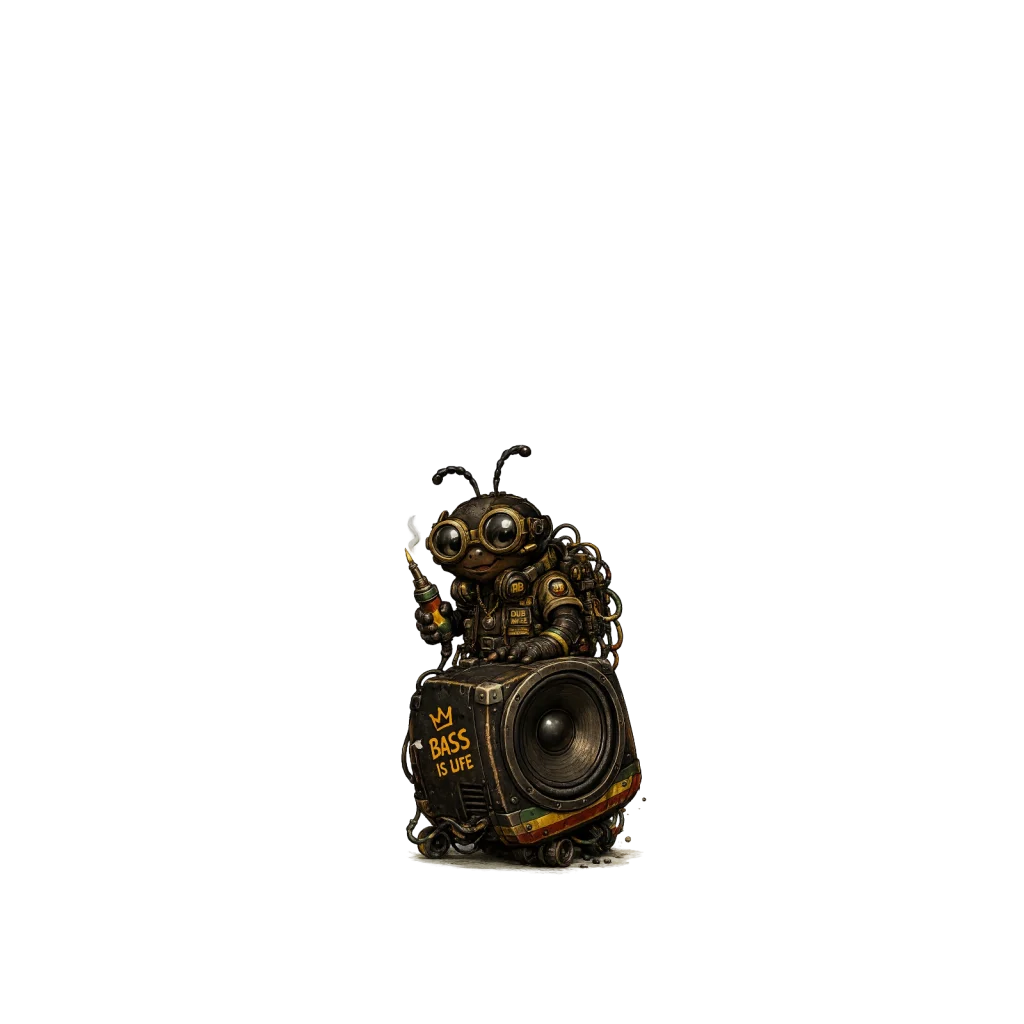 Dingy — Reggae Bugs character