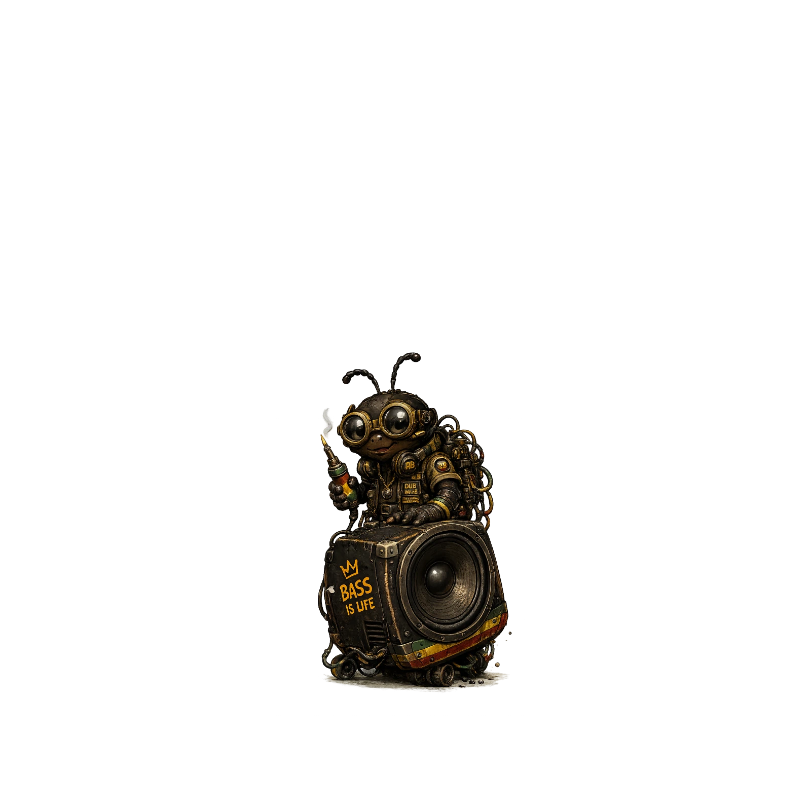 Dingy — Reggae Bugs character
