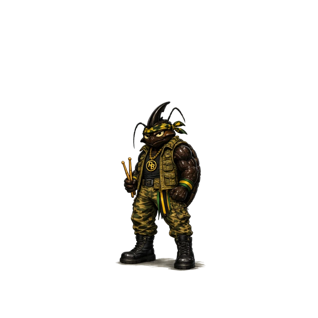 Energizer — Reggae Bugs character