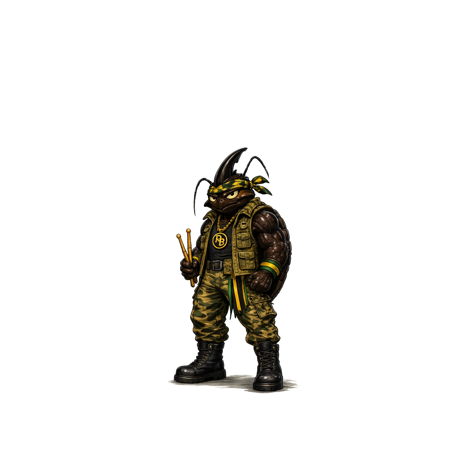 Energizer — Reggae Bugs character