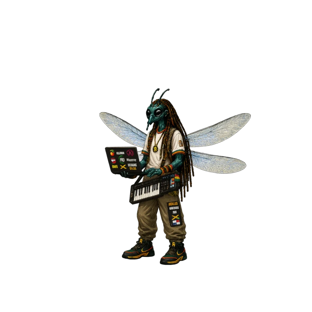 Ricaurte — Reggae Bugs character