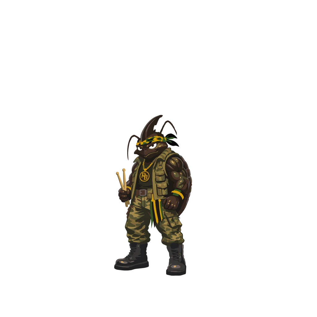 Energizer — Reggae Bugs character
