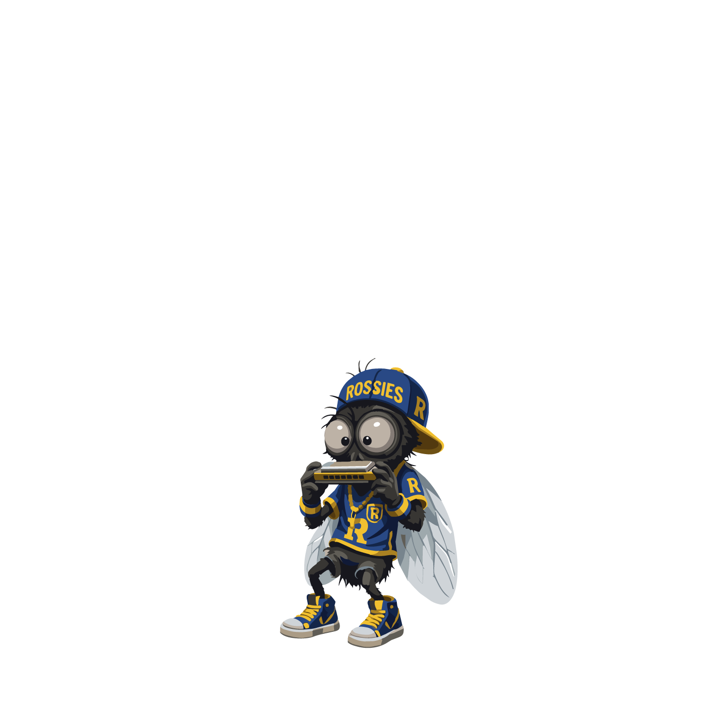 Hummy, the Reggae Bugs harmonica player and super fan.