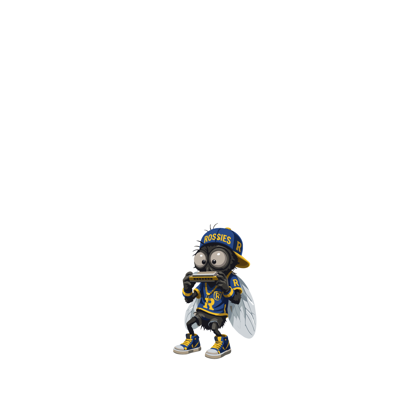 Hummy, the Reggae Bugs harmonica player and super fan.
