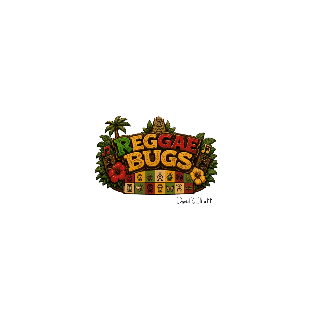 Official Reggae Bugs logo.