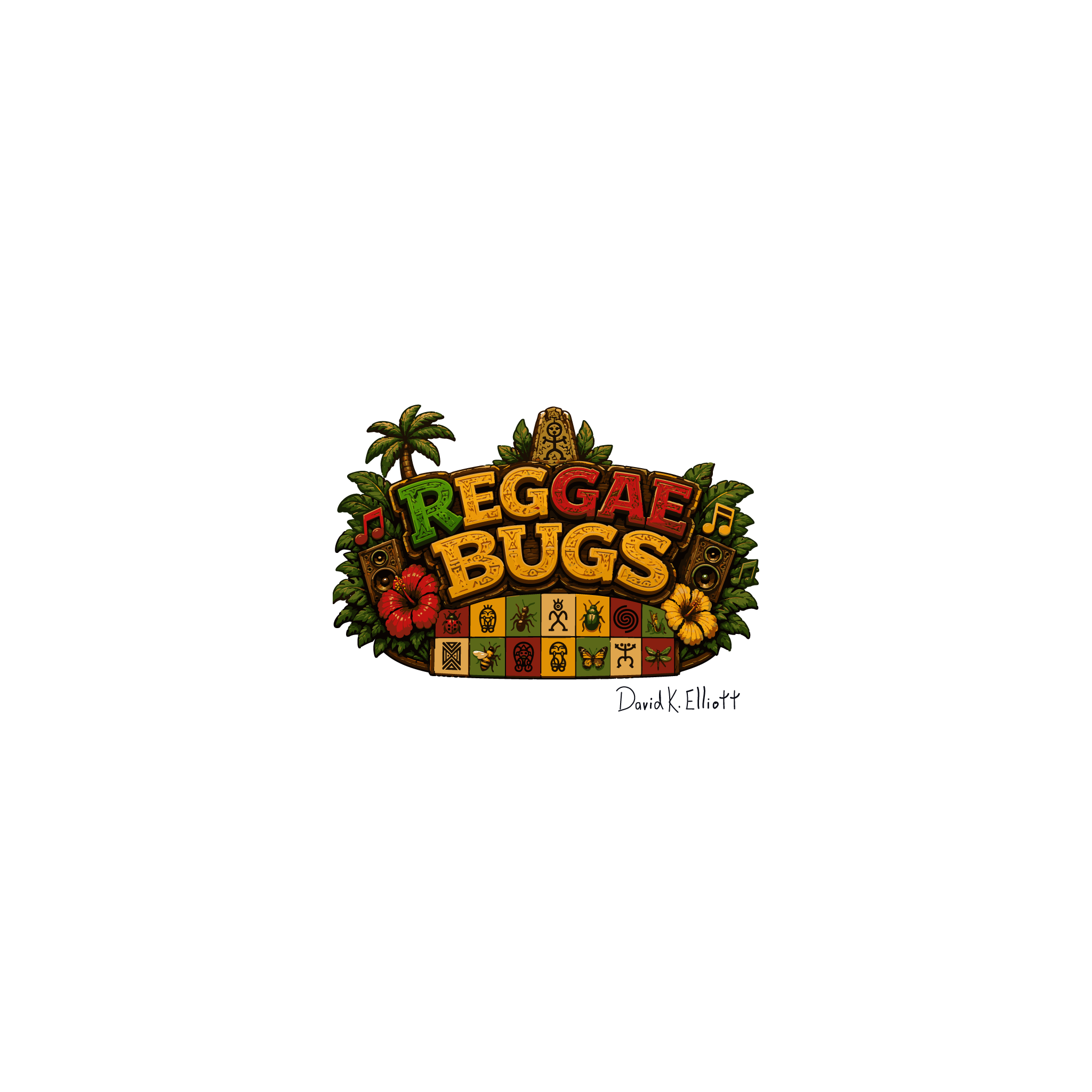 Official Reggae Bugs logo.
