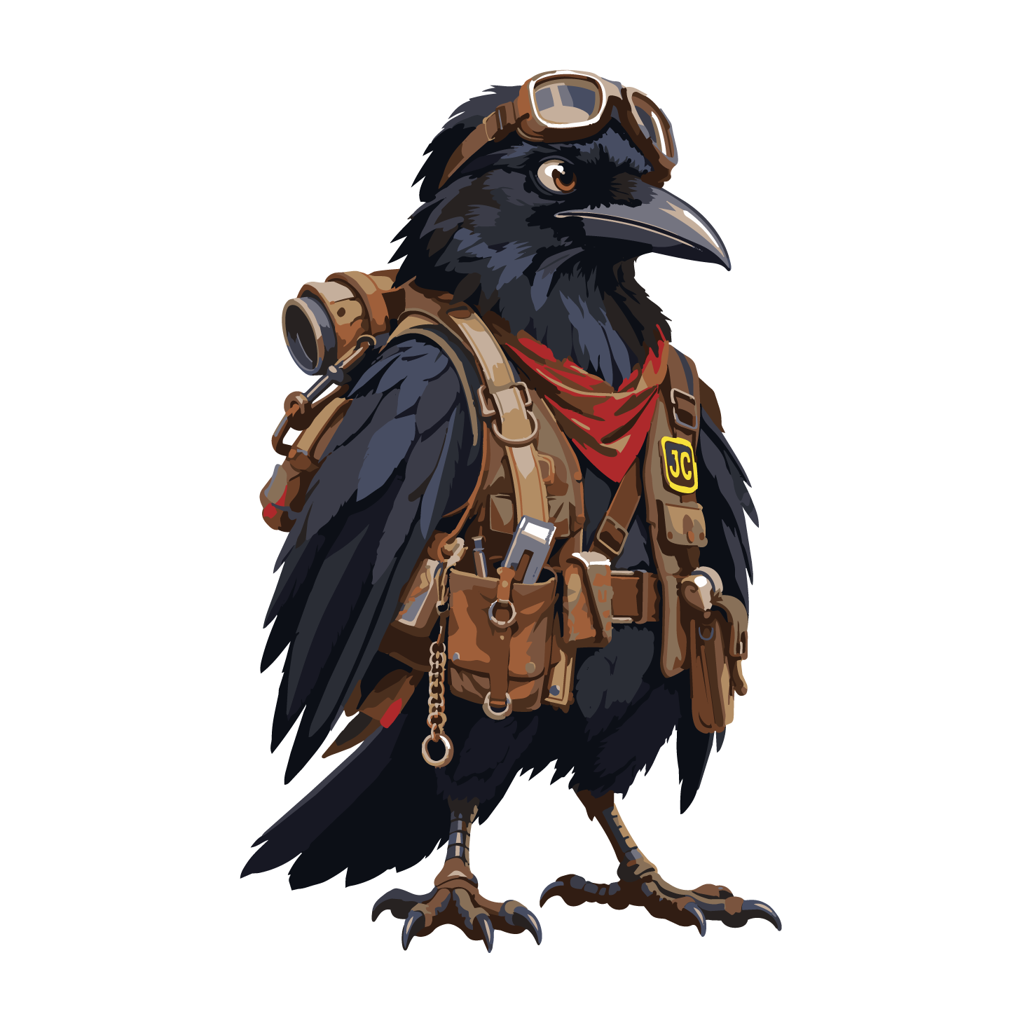 Jean Cru, the Reggae Bugs scavenger, in a full-body character illustration.