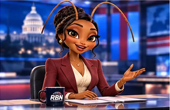 Abby Trillip at the RBN news desk